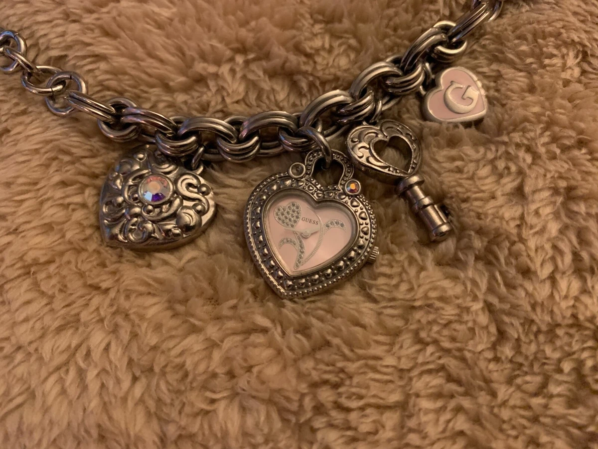 Guess charm bracelet watch new arrivals