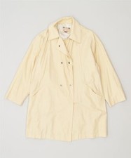 Woman Exe Womens Overcoat Uk 18 Xl Off White Vintage Mg10