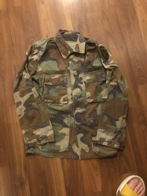 camo button up jacket