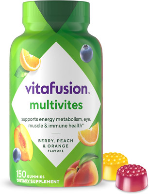 Gummy Multivitamins for Adults with 12 Vitamins and Minerals - 150 Count