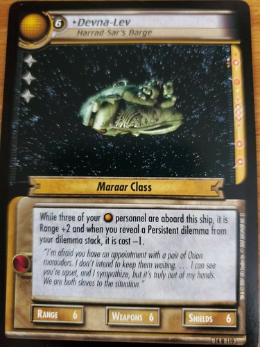 Star Trek 2E CCG Lo que dejas atrás solteros NIVEL SUPERIOR selecciona tu tarjeta - Imagen 13 de 56