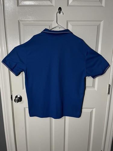 Nikegolf Mazda Blue Polo Mens XL Dri-Fit Short Sleeve Shirt - Picture 3 of 7