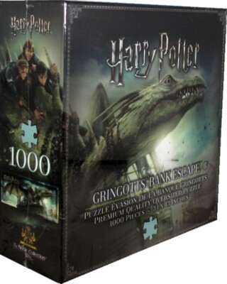 Harry Potter Gringotts Bank Escape - 1000 Teile Oversize Puzzle