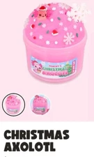 PEACHYBBIES PEACHY'S CHRISTMAS AXOLOTL SLIME DIY RARE ON HAND 💎💎💎