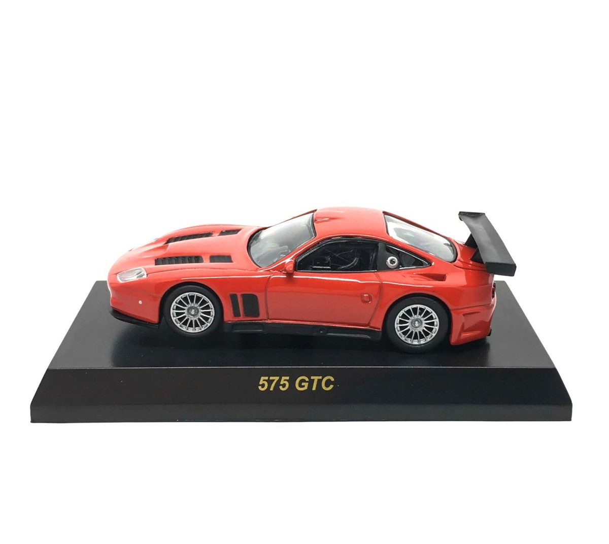 Kyosho Ferrari 575 GTC Red with Base 1/64 3