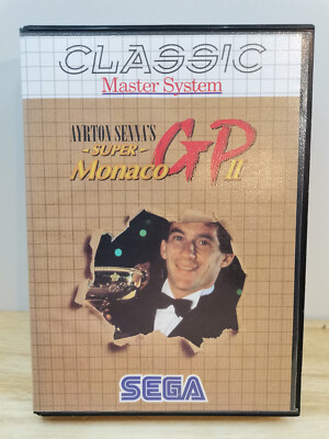 SEGA Master System - Ayrton Senna's Super Monaco GP II (2) (mit OVP)