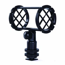 Movo SMM1 Camera Video Shock Mount for Shotgun Microphones 19-25mm in Diameter  
