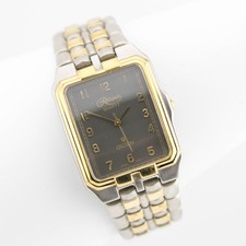 Reliance by CROTON Two-Tone Quartz Analog Women's Watch Sz. 6 3/4" New Battery