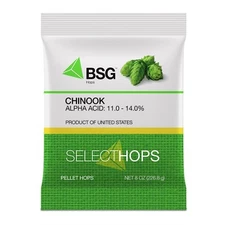 Chinook Hop Pellets 8 Ounce High Alpha Aromatic IPA Brewing Hops USA