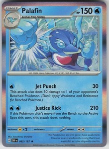 Palafin 062/197 Obsidian Flames Holo Rare