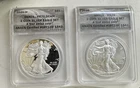 2020 W 2 Coin American Silver Eagle $1 Set ANACS MS 70 PR 70 DCAM First Strike
