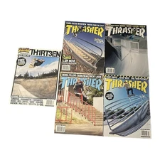 Thrasher Skateboard Magazine Lot of 5 Issues 2007 #321 #322 #323 #324 #325 NVTG