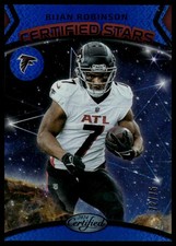 2024 Panini Certified #15 Bijan Robinson Certified Stars Mirror Blue #/75