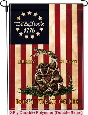 NASIAN Dont Tread on Me Flag We The People 1776 American Garden for 