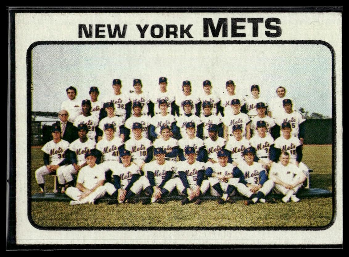 1973 Topps #389 New York Mets