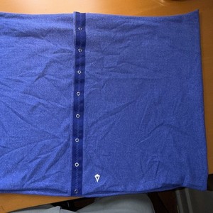 Ivivva Lululemon Girl’s Village Chill Multi-Way Blue Scarf w/ Snaps Blue OSFA