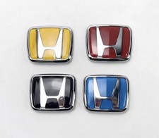 Honda Civic Universal Emblem Badge Eg Ek Ef Es So4 Sr3 Sr4 Vtec H Logo