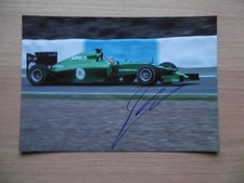 Kamui Kobayashi "Caterham" autograph signed 20x30 cm picture