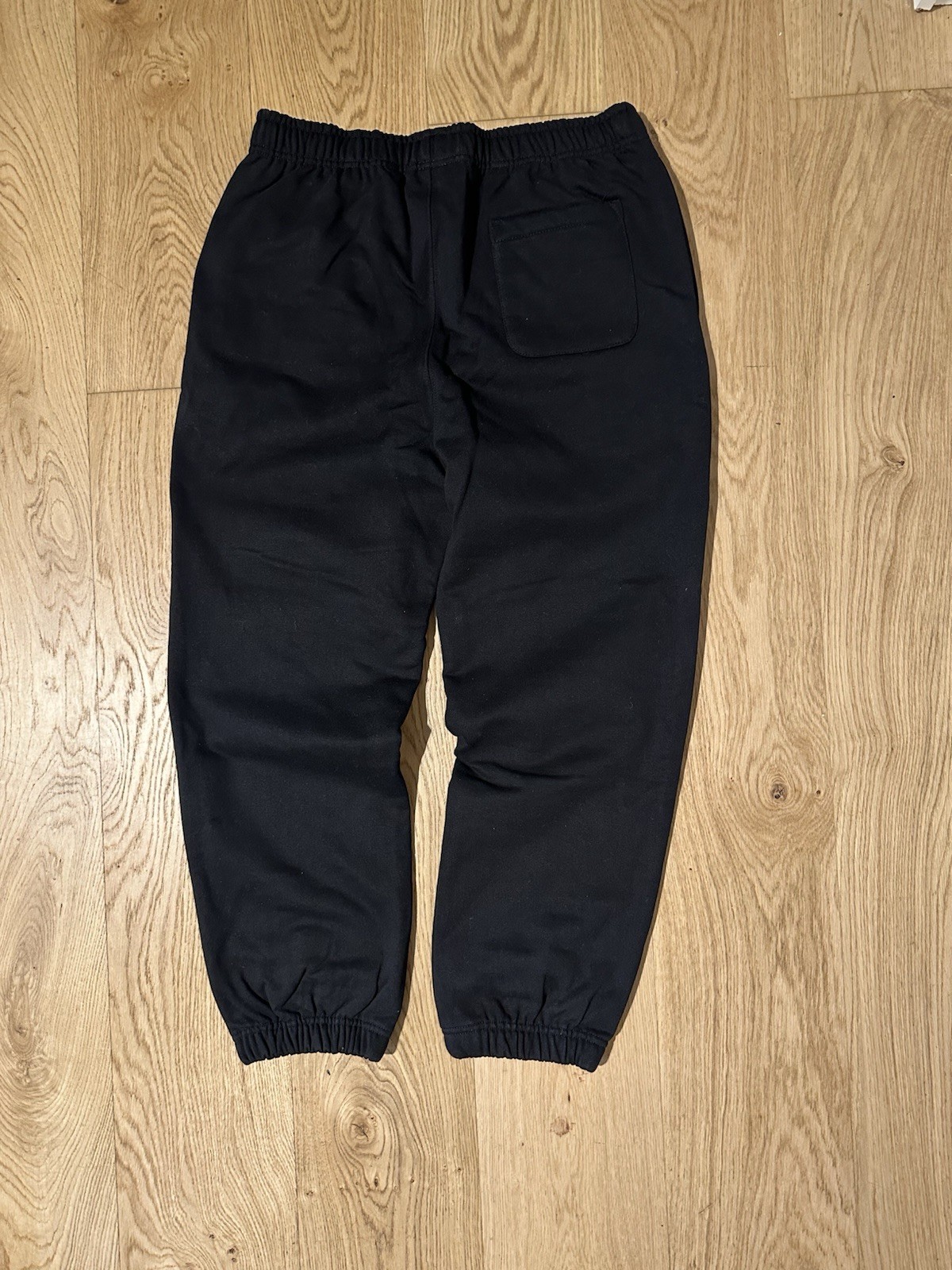 Supreme Satin Appliqué Joggers Sweatpants Black Size M image 3