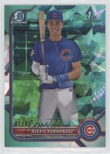 2022 Bowman Chrome Sapphire Edition Prospects Aqua 1/99 Alexis Hernandez 0vz0