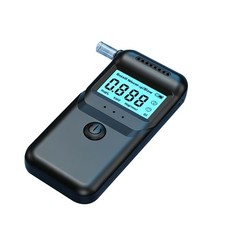 LCD Breath Alcohol Tester Detector Multi Unit High Accuracy Removable Nozzles