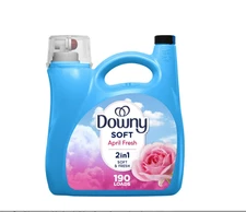 Downy Liquid Laundry Fabric Softener and Conditioner April Fresh Scent 140 fl...