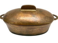 Manufactures Sample  Dutch Oven Roaster Pan  Lid Metal Toy Vintage Rare READ 