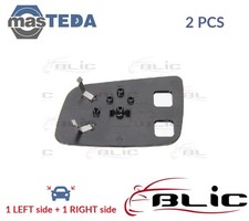 6102-02-1292237P REAR VIEW MIRROR GLASS PAIR LHD ONLY BLIC 2PCS FOR OPEL ASTRA G