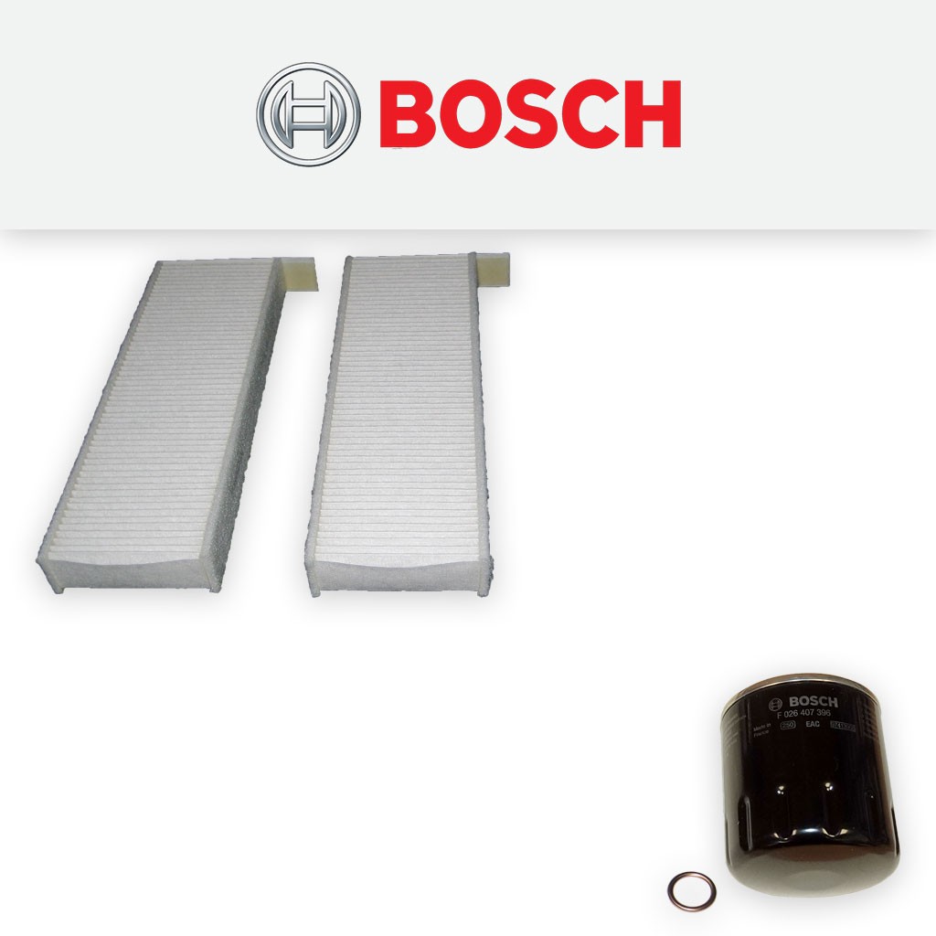 SERVICE KIT for PEUGEOT 3008 1.2 PURETECH 130 BOSCH OIL CABIN FILTER (2015-2019)
