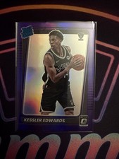 2021-22 Panini Donruss Optic - Rated Rookie Kessler Edwards #154 Purple Prizm...
