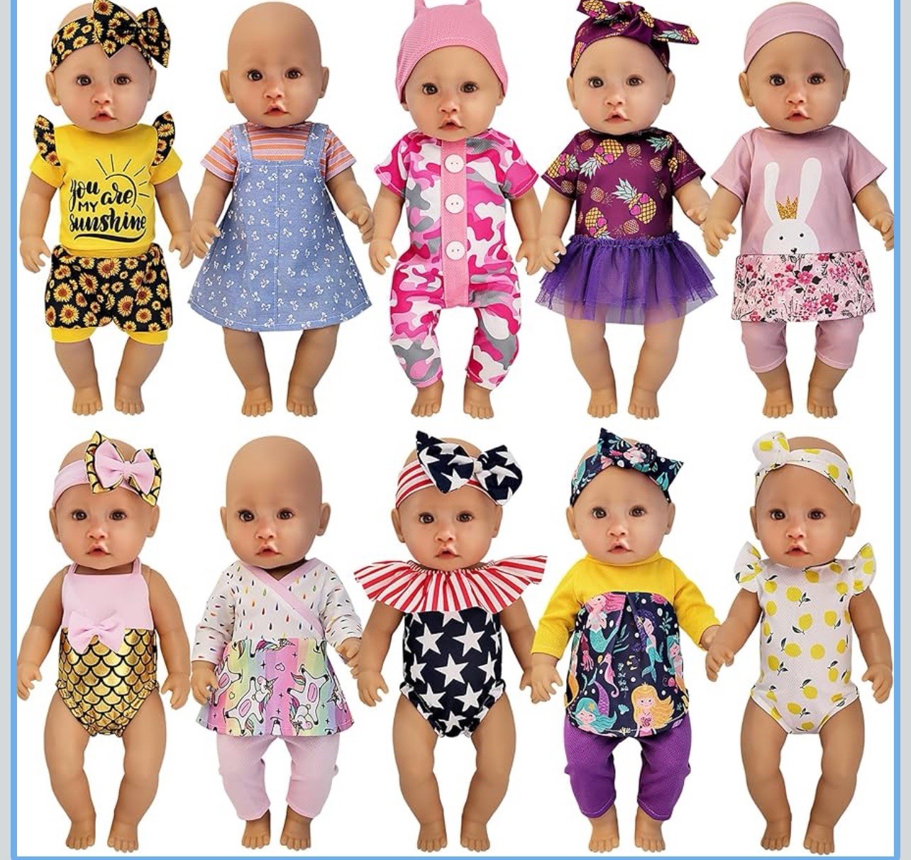 Lot Bathing Suit Pant Dress Shirt Hairbands