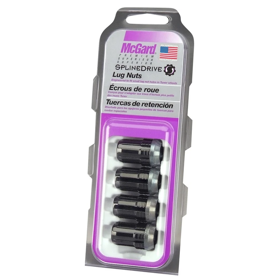 McGard Wheel Access 65357BK Splinedrive ™ LUG NUTS Foto 3 de 3