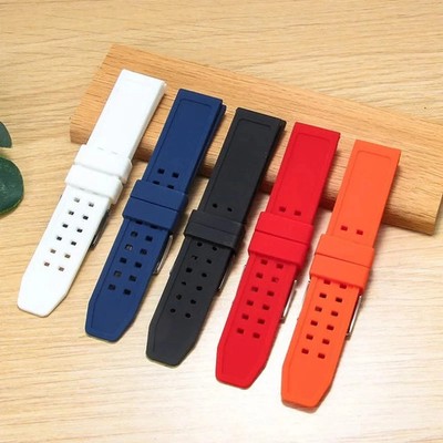 Soft Silicone Watch Strap for Luminox 7251 3050 23mm Waterproof Sport Dive Belt