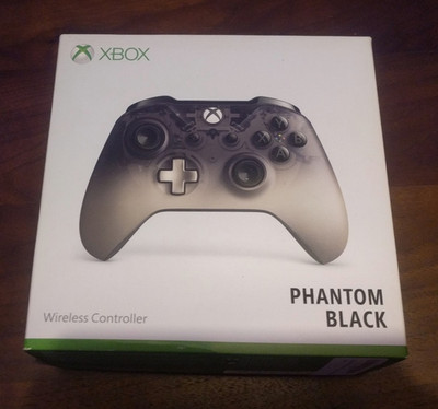 RARE, NEW, Factory Sealed - Microsoft Xbox Phantom Black Wireless Controller
