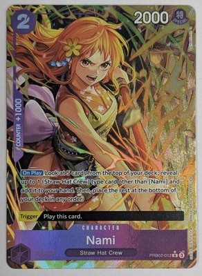 One Piece TCG The Best Vol 2 PRB-02 .. NAMI .. PRB02-012 .. Alt