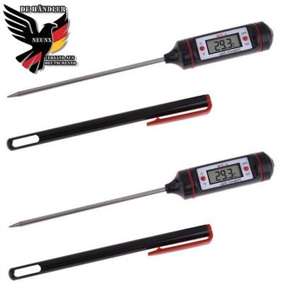 Digital LCD Thermometer Bratenthermometer Fleischthermometer Grill BBQ Fleisch