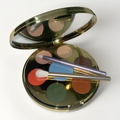 CATRICE Limited Edition Set Eyeshadow Palette WILD ESCAPE + 2 Pinsel = 3 Teile