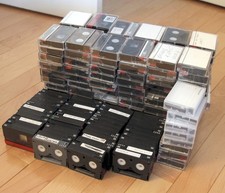 Lot of 180 MiniDV tapes with old auditions on from movies and TV commercials
