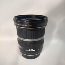 Lente ultra gran angular Canon EF-S 10-22mm F3.5-4.5 USM para cámaras APS-C