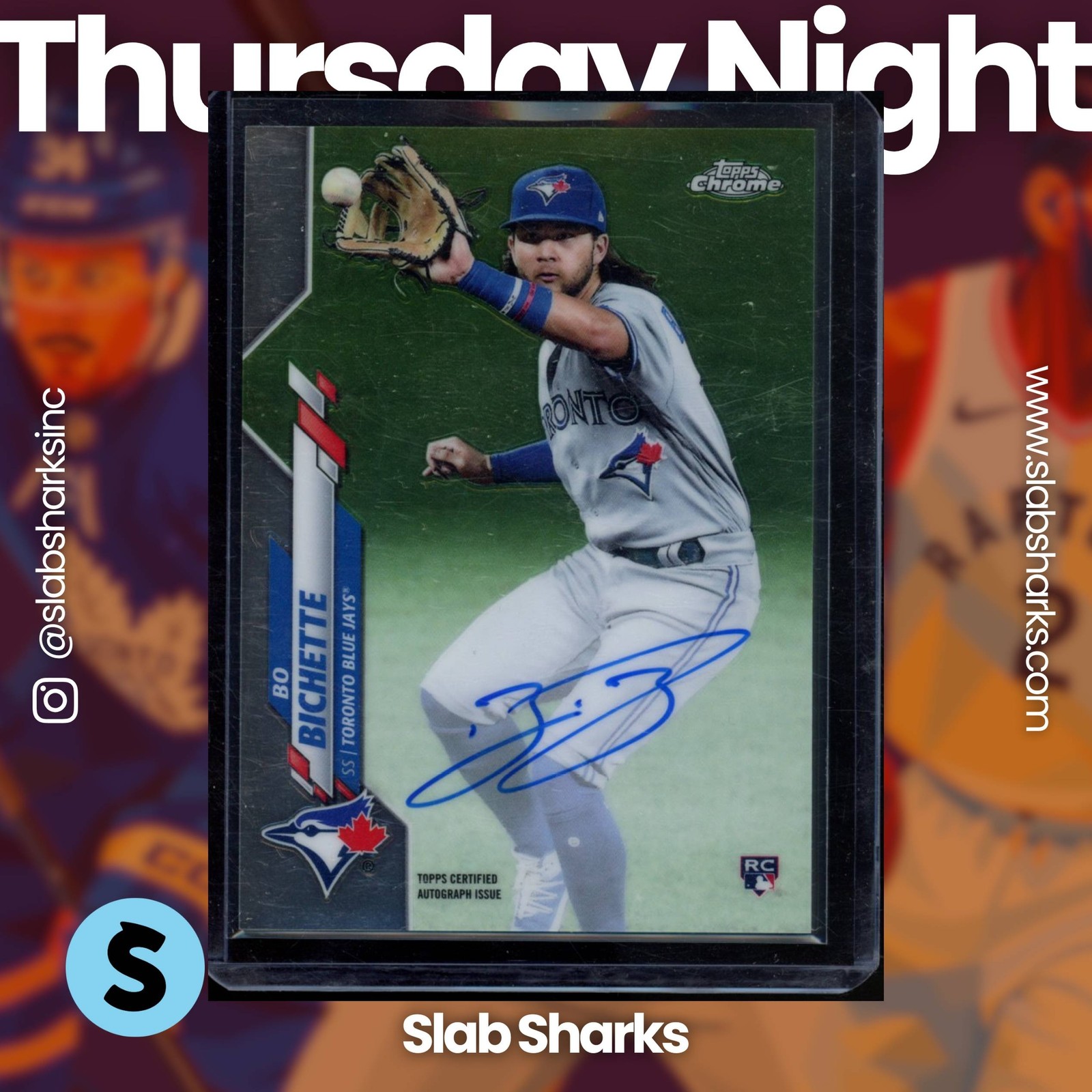 Bo Bichette 2020 Topps Chrome #RA-BBI Rookie Auto Price Guide