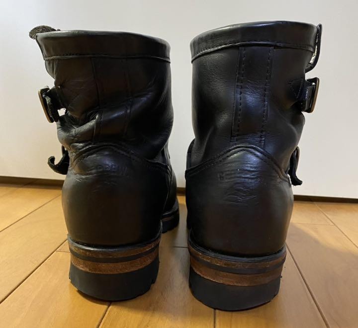 CHIPPEWA Short engineer boots (7E) 24.5cm - 25cm #0417 | eBay