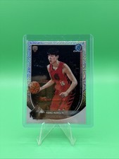 2025-26 Bowman Chrome Mojo Refractor Yang Hansen Rc Portland Trailblazers