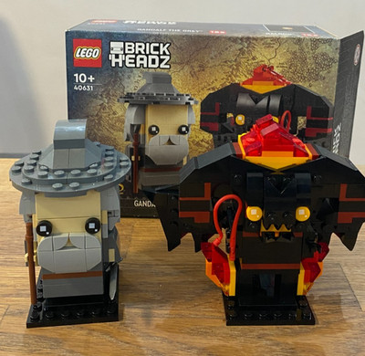 LEGO Herr der Ringe BrickHeadz 40631  - Gandalf der Graue und Balrog - OVP/BA