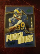 2021 Panini Prestige Powerhouse Aaron Donald #PH-AD Xtra Points Green /199