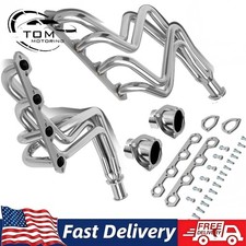 Long Tube Exhaust Manifold Header For 80-95 Ford F150 F250 F350 Bronco 5.0l V8