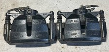 15-20 Audi S3 8v Front Right Left Brake Caliper Set Black Oem
