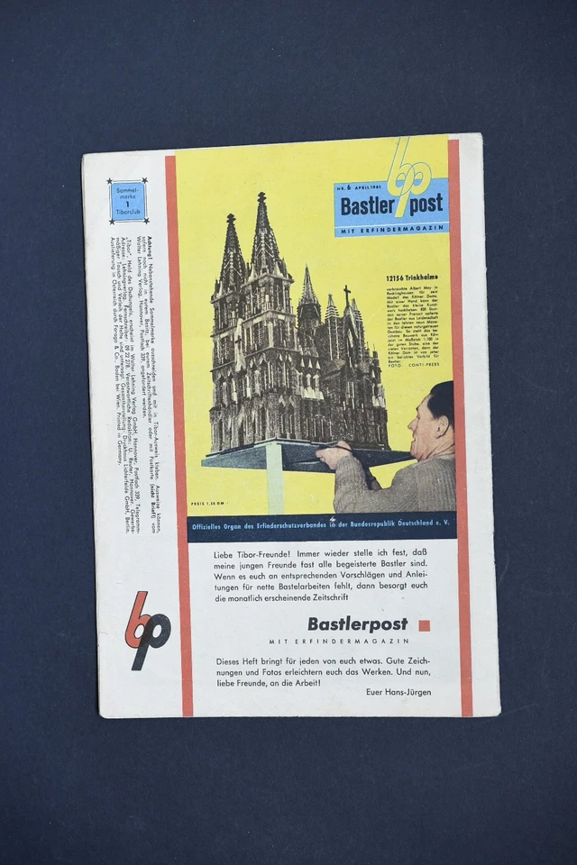 Tibor Großband Nr. 1, Lehning Verlag, Z2- mit Sammelmarke - Bild 2 von 2