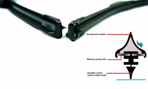 Euro-Blades front wiper set for VW Atlas, Atlas Cross Sport 26"+22" 3CN-998-002 - Picture 4 of 4