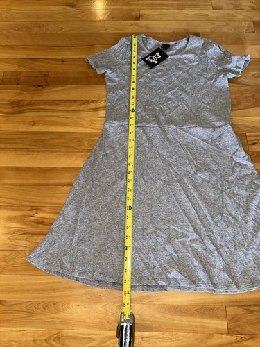 Girls' Ribbed Skater Dress art class™ Gray Size XL 14/16 - Picture 4 of 5