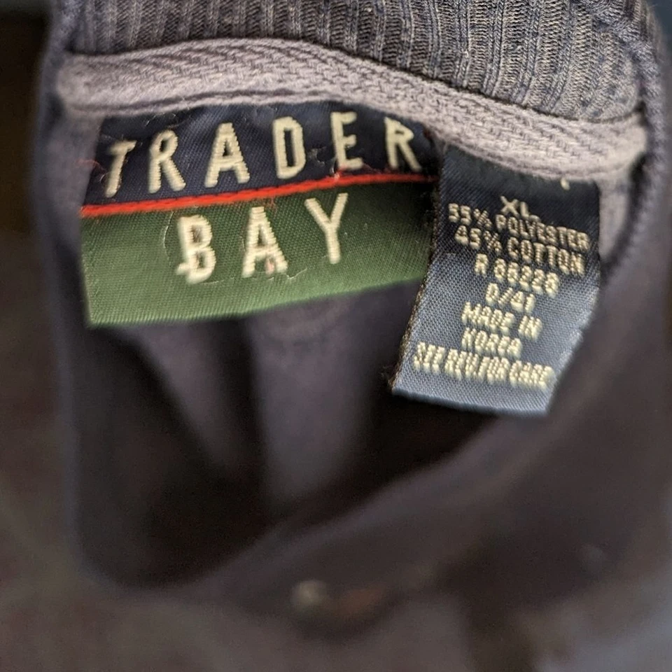 Vintage Trader Bay International Tour Golf Crewneck Sweater Mens XL - Image 3 of 3